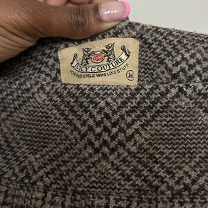Juicy couture tweed skirt  #gossipgirl